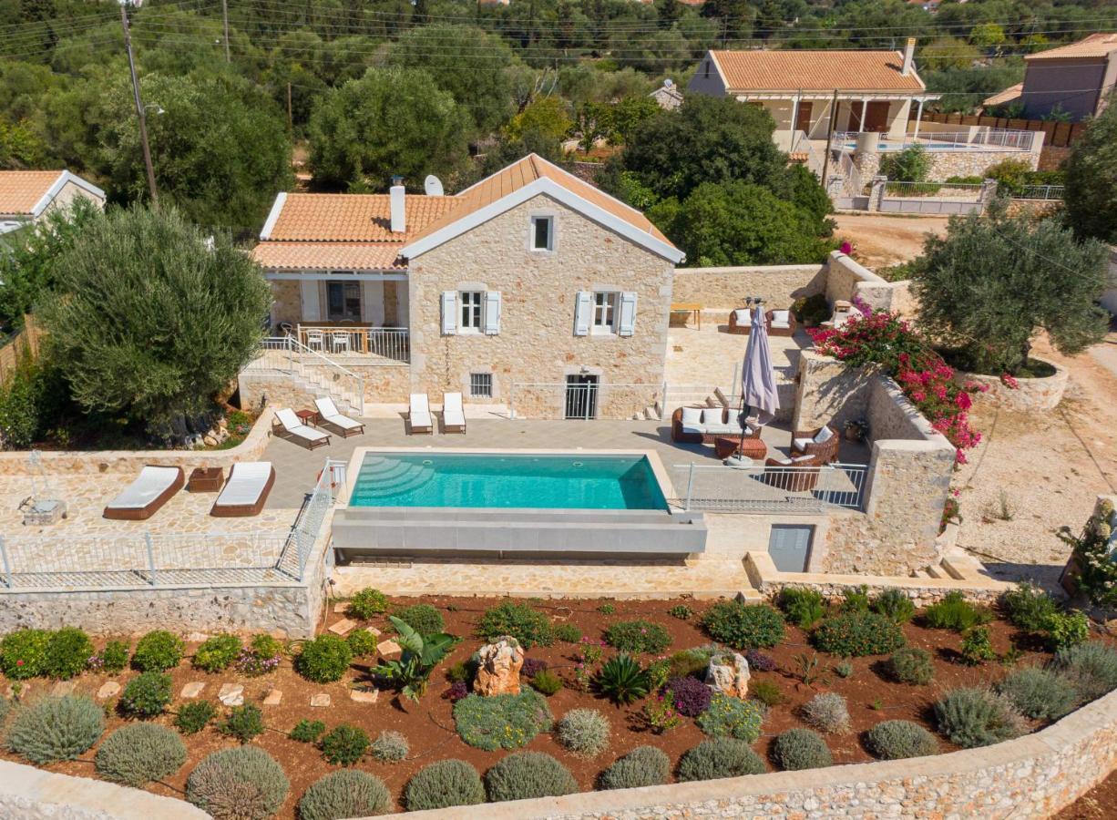 Fiscardo Luxury Stone Villa Alex ,With Sunset View! Fiskardo Esterno foto