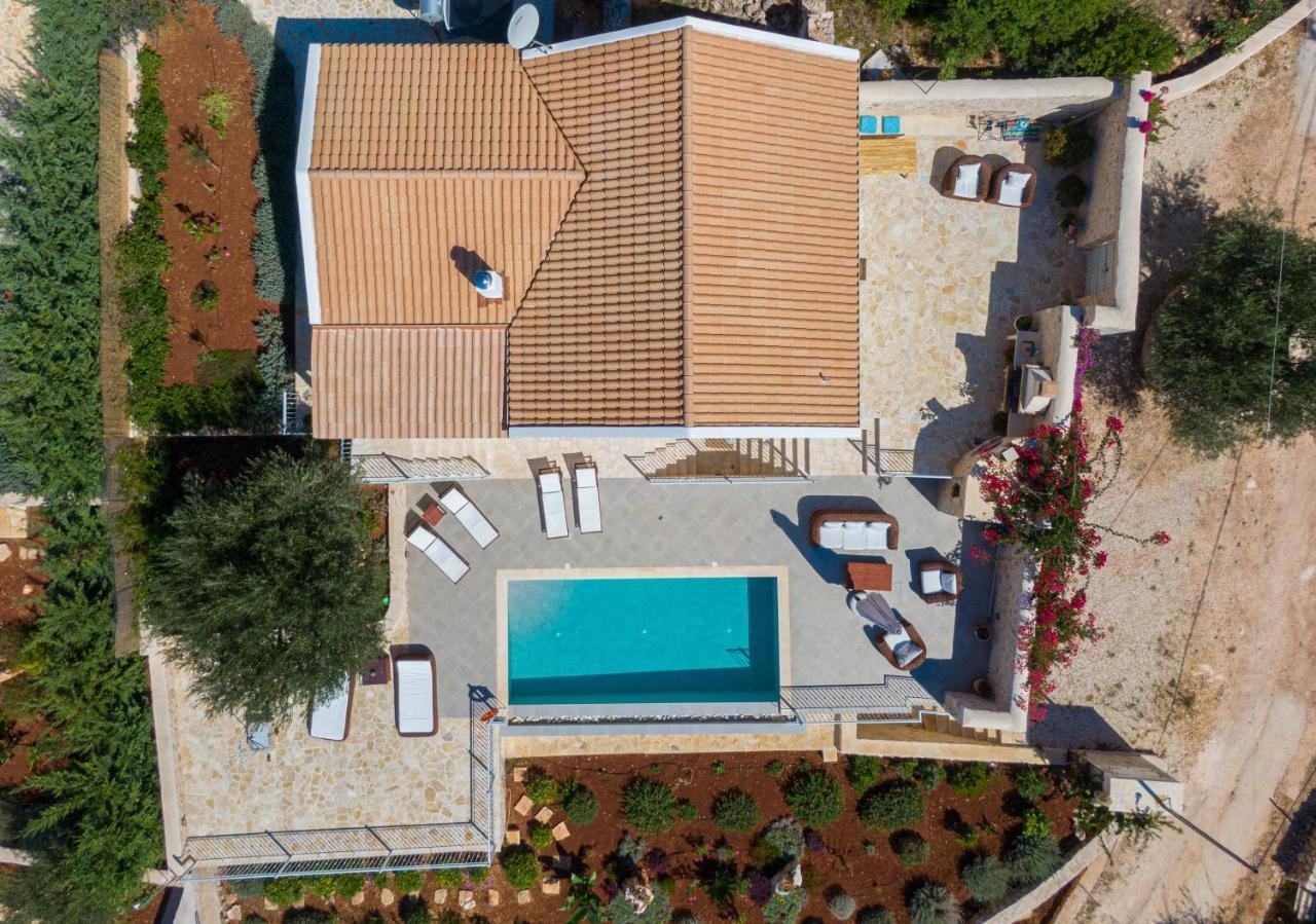 Fiscardo Luxury Stone Villa Alex ,With Sunset View! Fiskardo Esterno foto